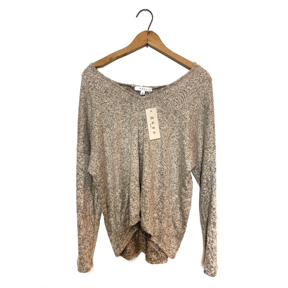 Gaze | NWT Heathered Hooded Shirt